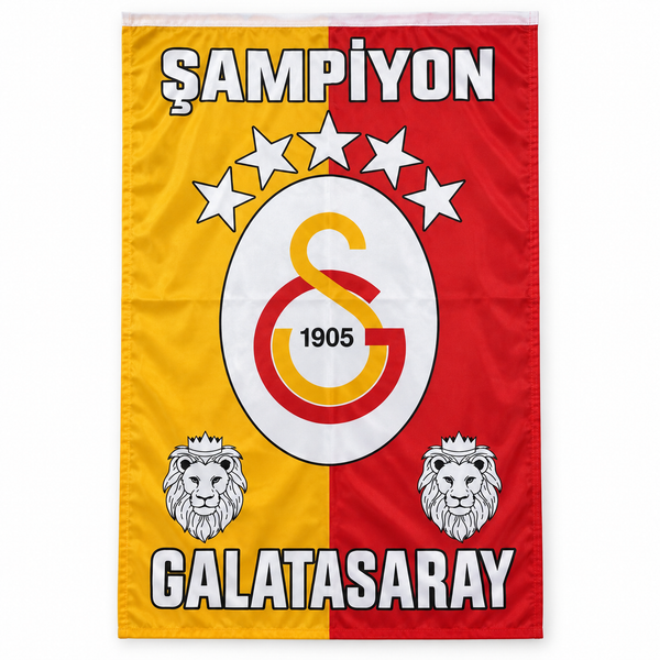 Galatasaray-Flagge – Ansicht des Motivs