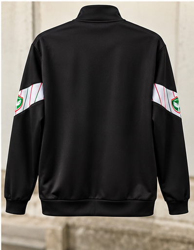 Schwarze Amed SK Fan-Jacke Rückseite