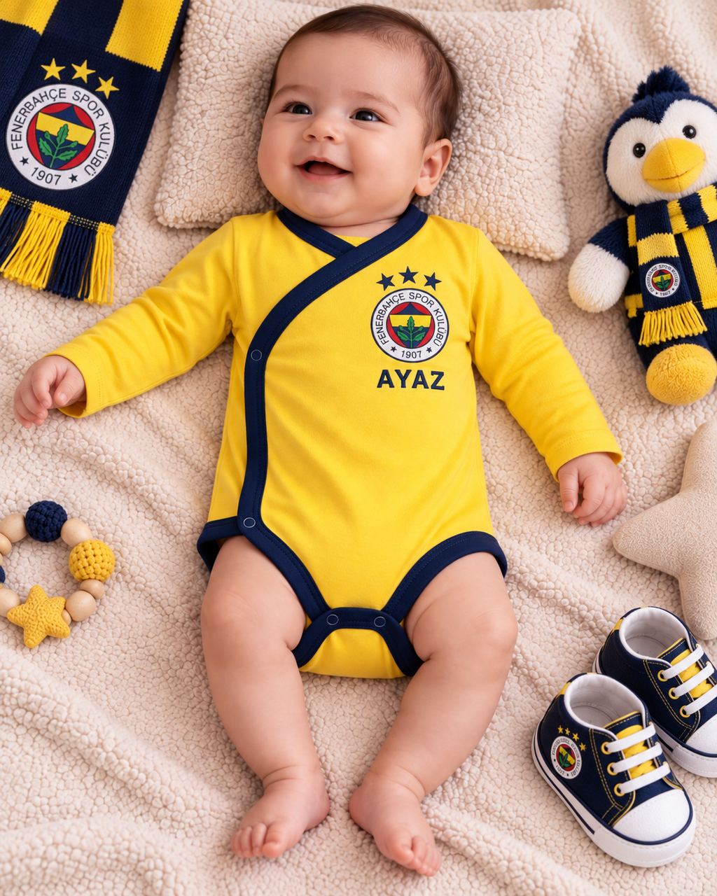 Baby Body Fenerbahçe – Beispiel mit Wunschnamen