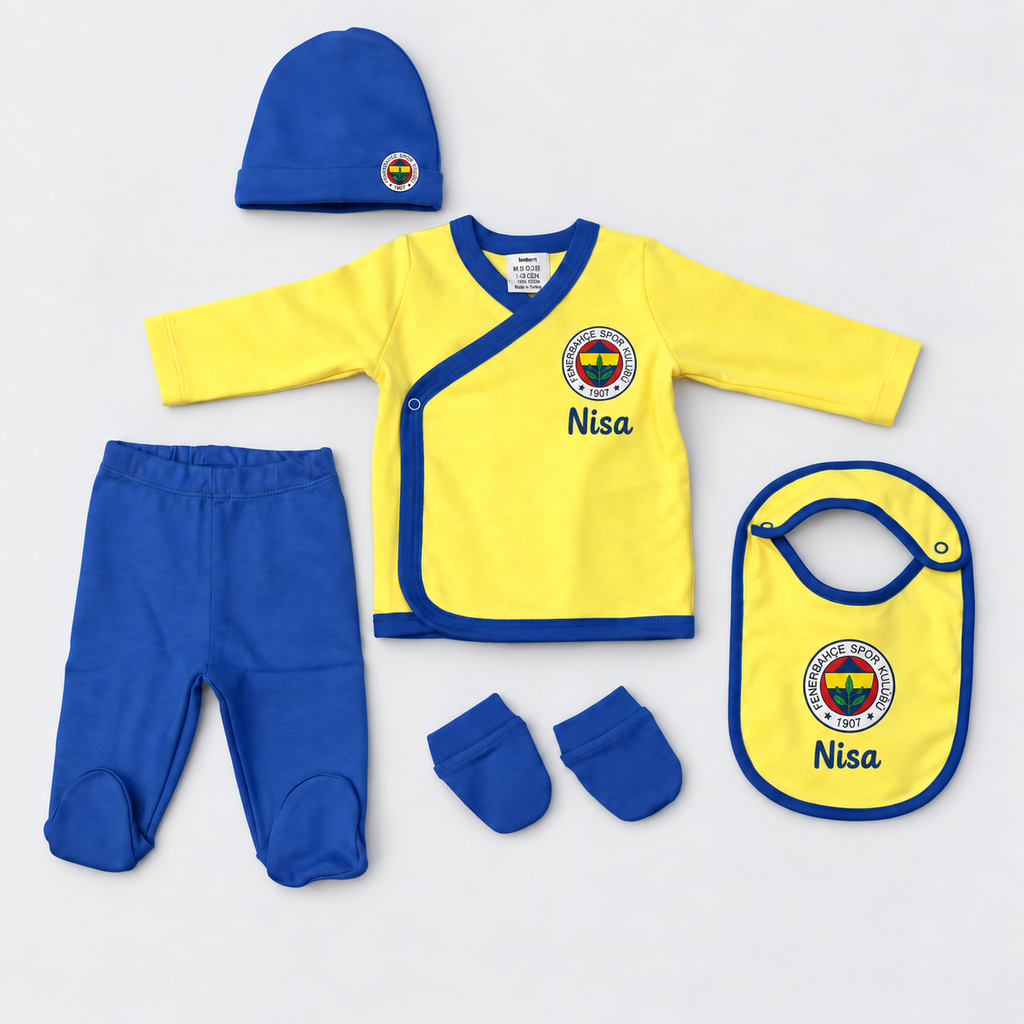 Baby Set Fenerbahçe – Beispiel mit Wunschnamen