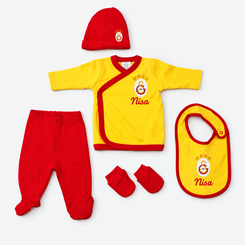 Baby Set Galatasaray – Beispiel mit Wunschnamen