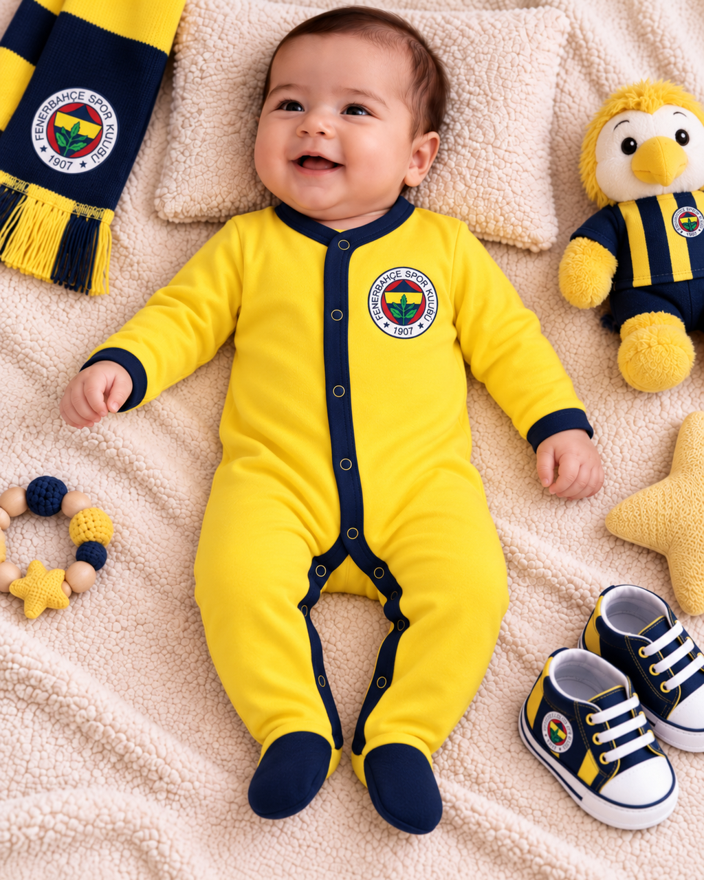 Baby Strampler Fenerbahçe – ohne Wunschnamen